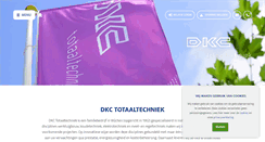 Desktop Screenshot of dkc.nl